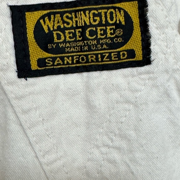 Washington Dee Cee Sanforized Dead stock vintage overalls 29x 34 - Picture 4 of 5